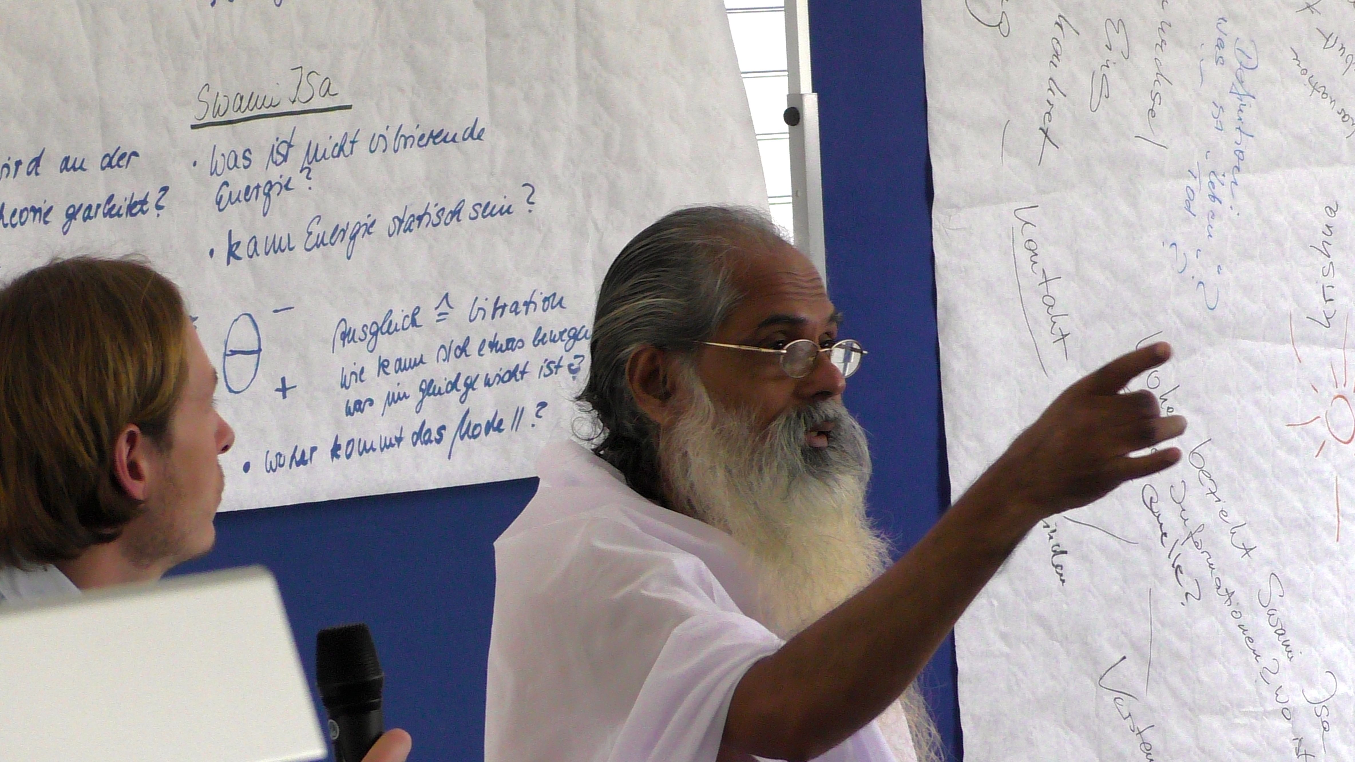 Swami Isa at Rebirth Symposium, Germany